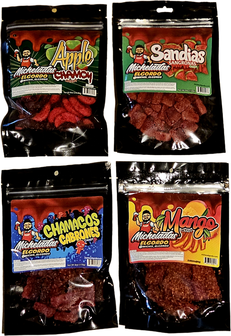 MICHELADAS CHAMOY 4 PACK SAMPLER GIFT SET