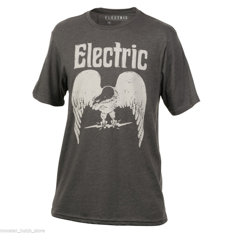 NEW W/ TAGS Electric California SLEAZY RIDER Tee Shirt MEDIUM-XLARGE CHARCOAL