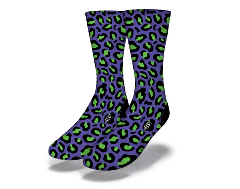 SAVVY SOX 90's PURPLE SPOTS SOCKS