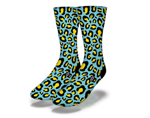 SAVVY SOX 90's TEAL SPOTS SOCKS