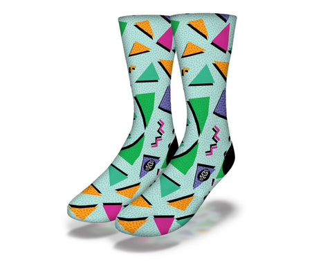 SAVVY SOX 90's TRIANGLES SOCKS