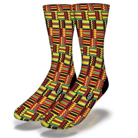 SAVVY SOX AFRICAN PATTERN 10 SOCKS