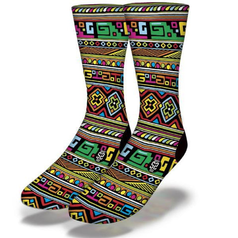 SAVVY SOX AFRICAN PATTERN 11 SOCKS