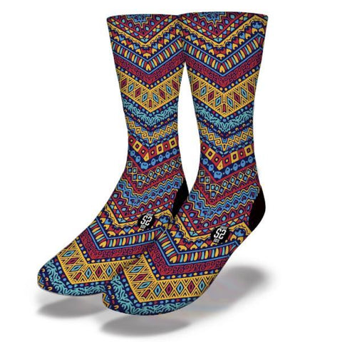 SAVVY SOX AFRICAN PATTERN 1 SOCKS