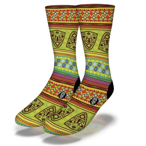 SAVVY SOX AFRICAN PATTERN 7 SOCKS