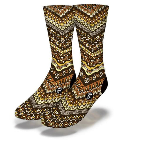 SAVVY SOX AFRICAN PATTERN 8 SOCKS