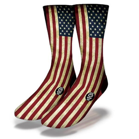 SAVVY SOX AMERICAN FLAG SOCKS