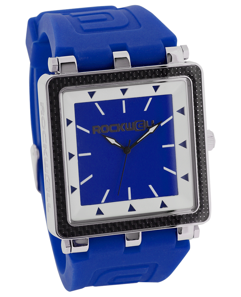 ROCKWELL THE CARBON FIBER WATCH BLUE WHITE