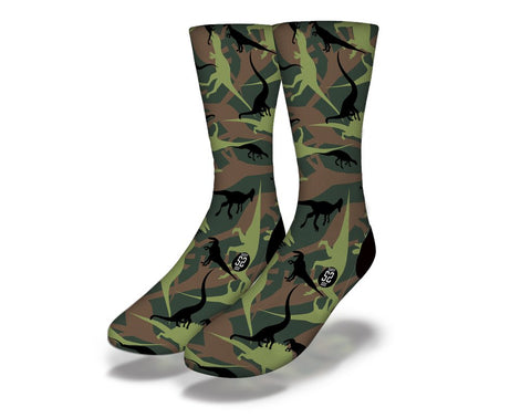 SAVVY SOX DINOSAUR CAMOFLAUGE SOCKS