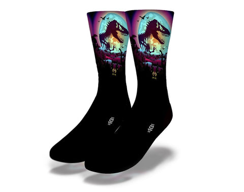 SAVVY SOX DINOSAUR MOON SOCKS