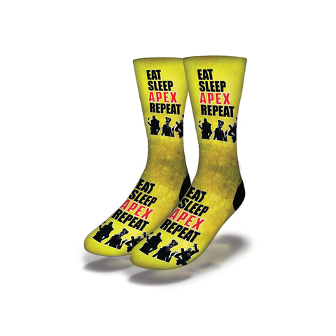 SAVVY SOX EAT SLEEP REPEAT SOCKS