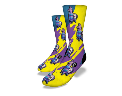 SAVVY SOX FORTNITE LLAMA SOCKS