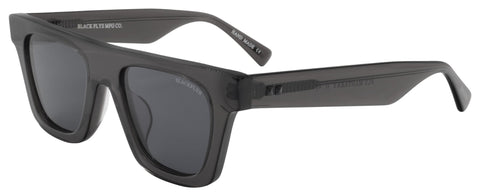 BLACK FLYS FLY MANTA RAY SUNGLASSES CRYSTAL GREY