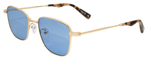 BLACK FLYS FLY METHOD SUNGLASSES GOLD LIGHT BLUE