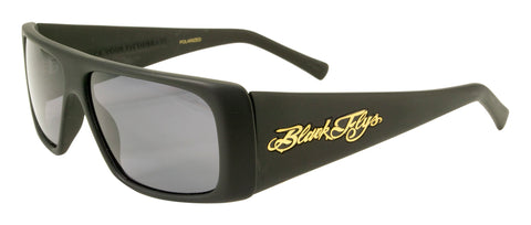 BLACK FLYS FLY STRAIGHT SUNGLASSES MATTE BLACK POLARIZED