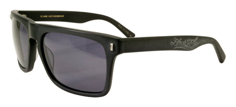 BLACK FLYS FLYAMI VICE SUNGLASSES MATTE BLACK POLARIZED SMOKE LENS