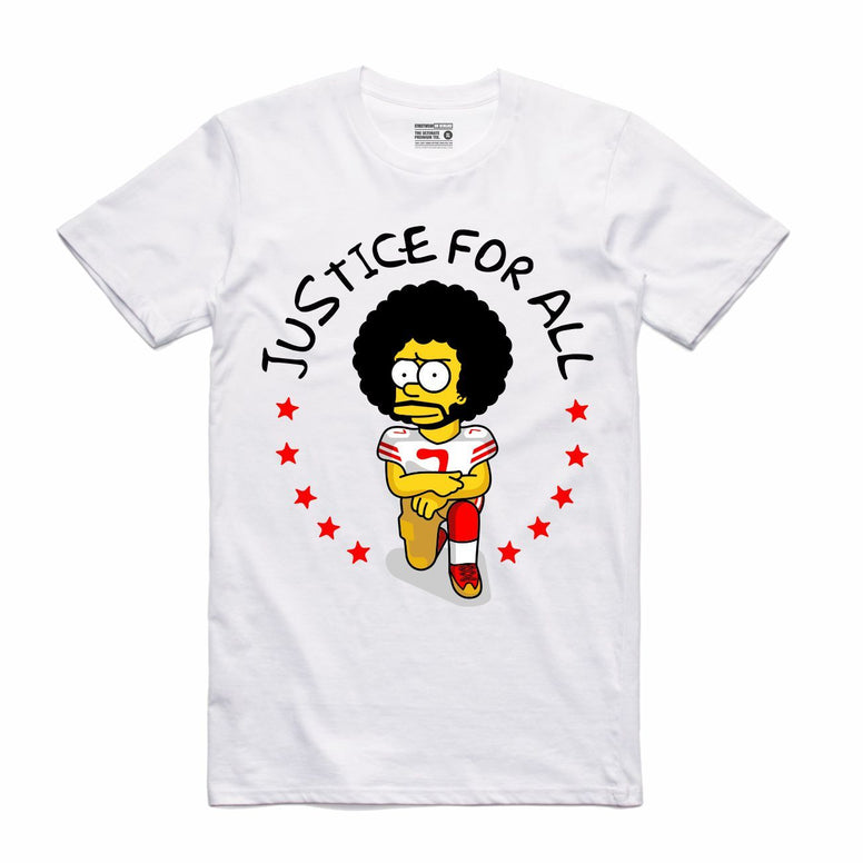 Streetwear on Demand BOOTLEG KAP BART TEE WHITE