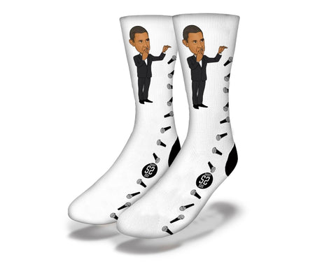 SAVVY SOX PRESIDENT OBAMA OUT SOCKS