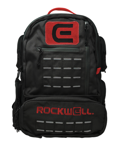 ROCKWELL RUCK DELUXE PACK BLACK/RED