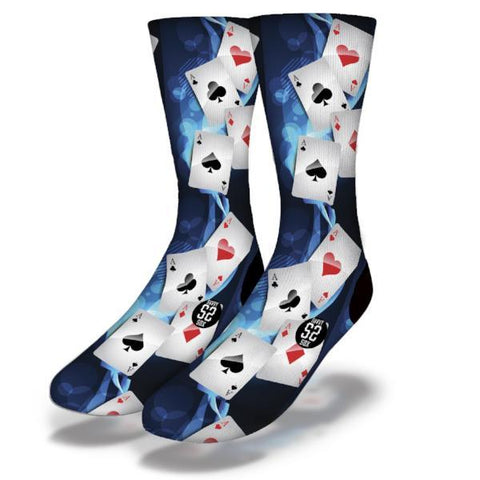 SAVVY SOX CASINO FLYING ACES SOCKS