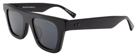 BLACK FLYS FLY MANTA RAY SUNGLASSES SHINY BLACK