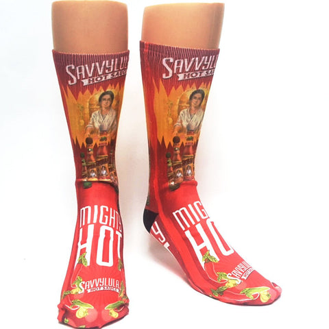 SAVVY SOX HOT SAUCE SOCKS